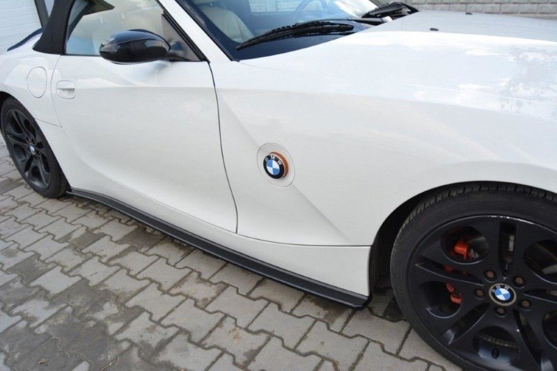 Zijskirts Diffusers BMW Z4 E85 / E86 (Preface) Glanzend Zwart