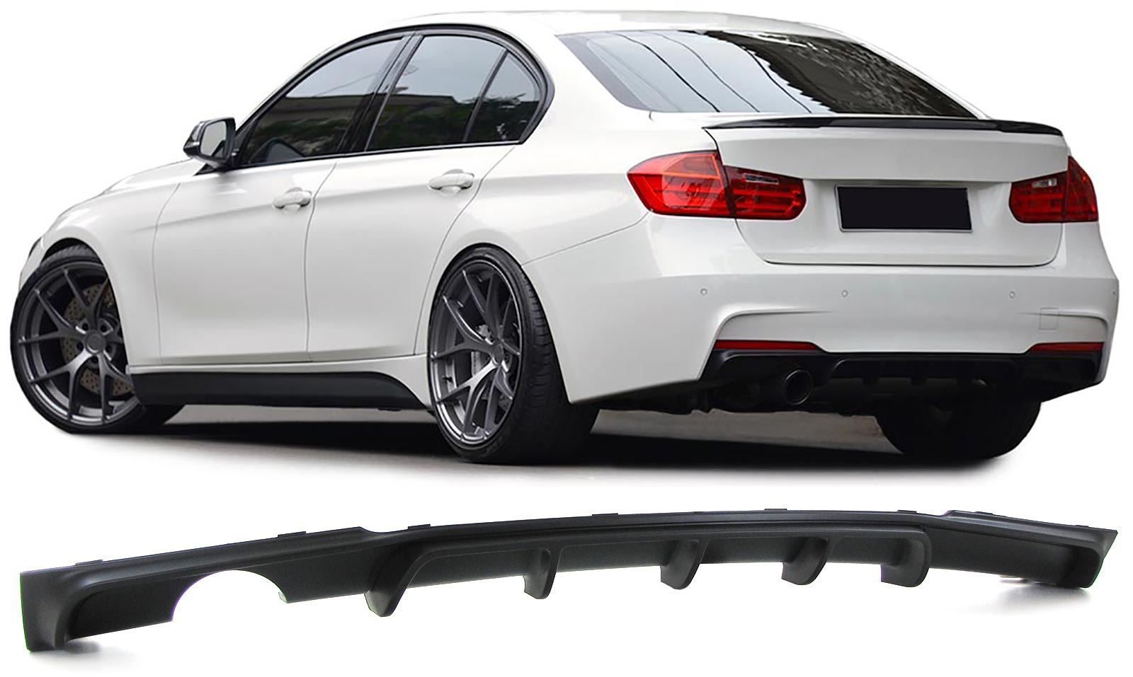 Bumper Achterdiffusor BMW F30