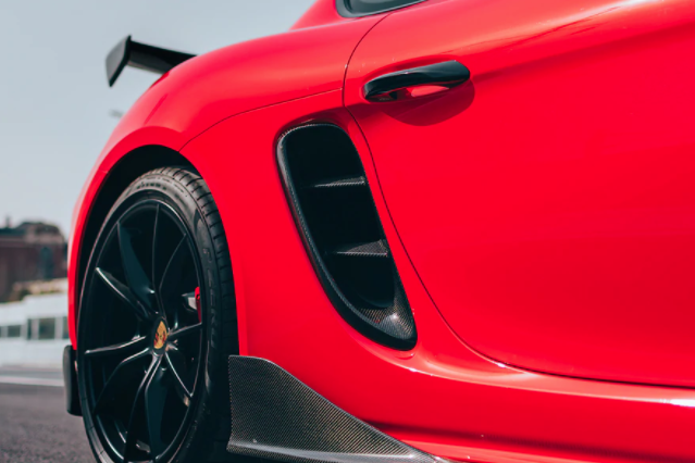 Porsche 718 Cayman/Boxster Carbon Fiber Zij Air Vents 2017-2020