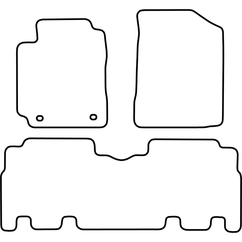 Automatten Toyota Yaris Verso 00-