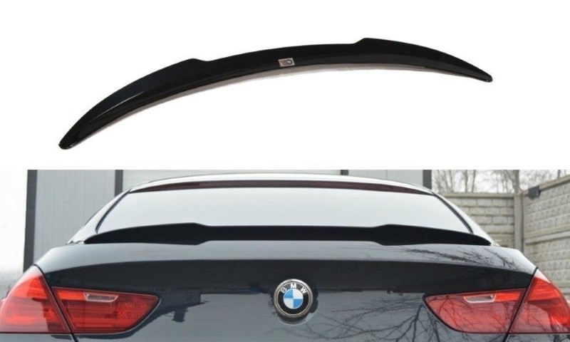 Spoilerkap BMW 6 Gran Coupé MPACK Glanzend Zwart Maxton