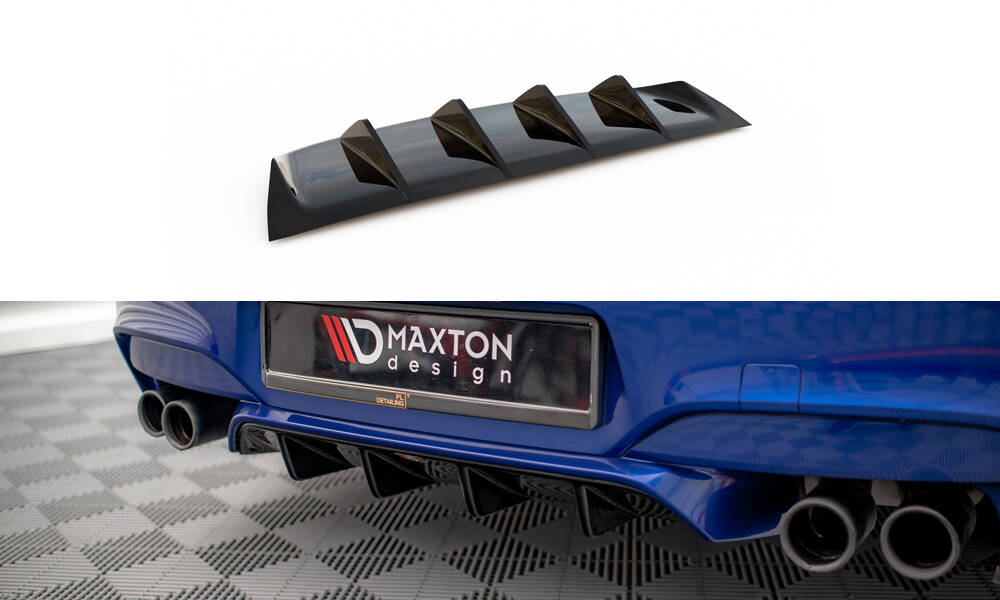 Diffuser BMW M6 Cabrio Maxton Glans Zwart