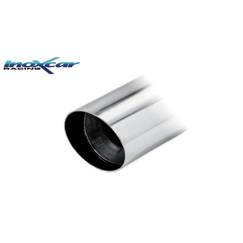 100% RVS Sportuitlaat  Peugeot 405 1.4 75pk 1992-1997 1x90mm Rally