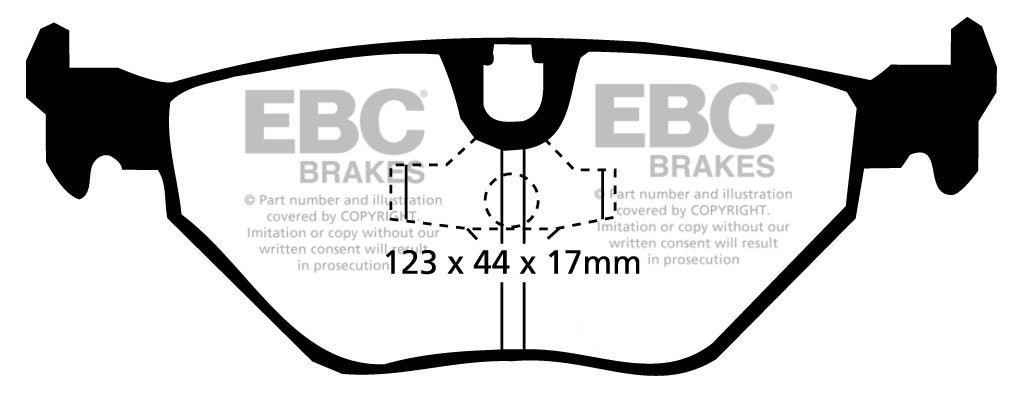 EBC Brakes CITROEN Xantia 1.9 TD Saloon 1992-1998 Remschijf groo