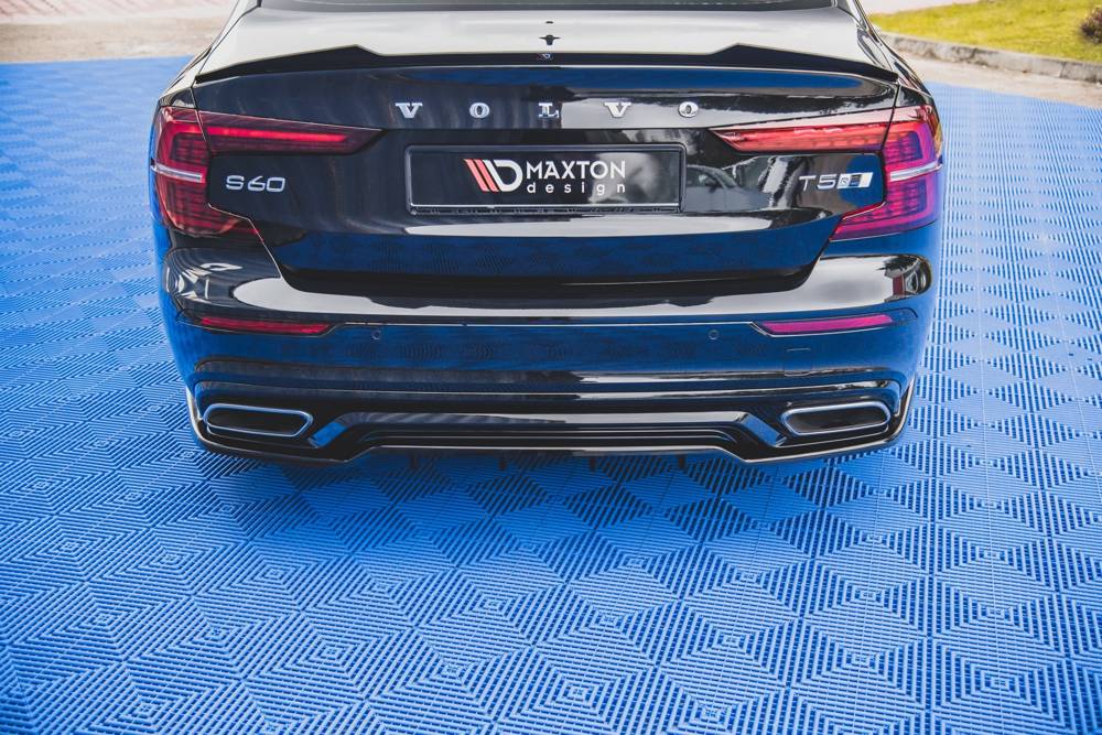 Diffuser Volvo S60/V60 R-Design Mk3 Glans zwart