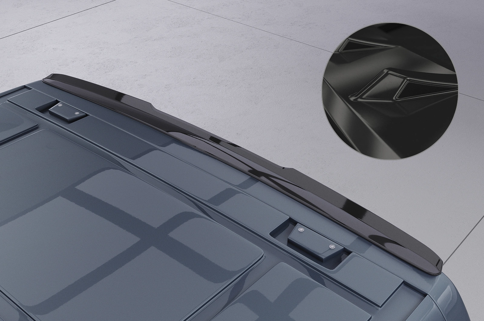 Achterspoiler Mercedes-Benz Vito 447 Tourer Glans Zwart – CSR Automotive