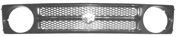 Radiator Grill SAMURAI 92-99 MATT GRIJS/ZWART