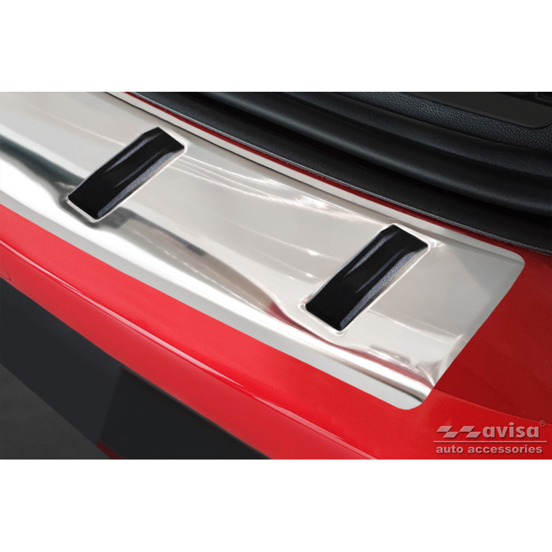 RVS Achterbumperprotector  Seat Leon ST (5F) 2013-2017 & Facelift 2017-2020 'STRONG EDITION'