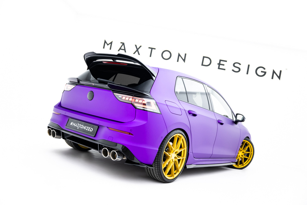 Achterzij Spoilers V.8 Volkswagen Golf R Mk8/ Mk8 Facelift Maxton