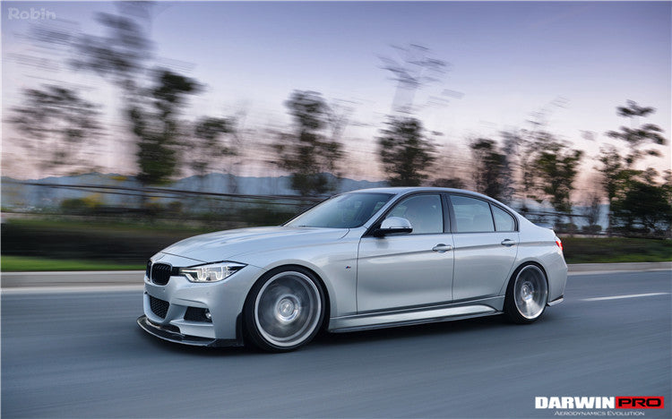 BMW 3 Series F35 M-Tech GV Style Carbon Fiber Zijskirts 2011-2019