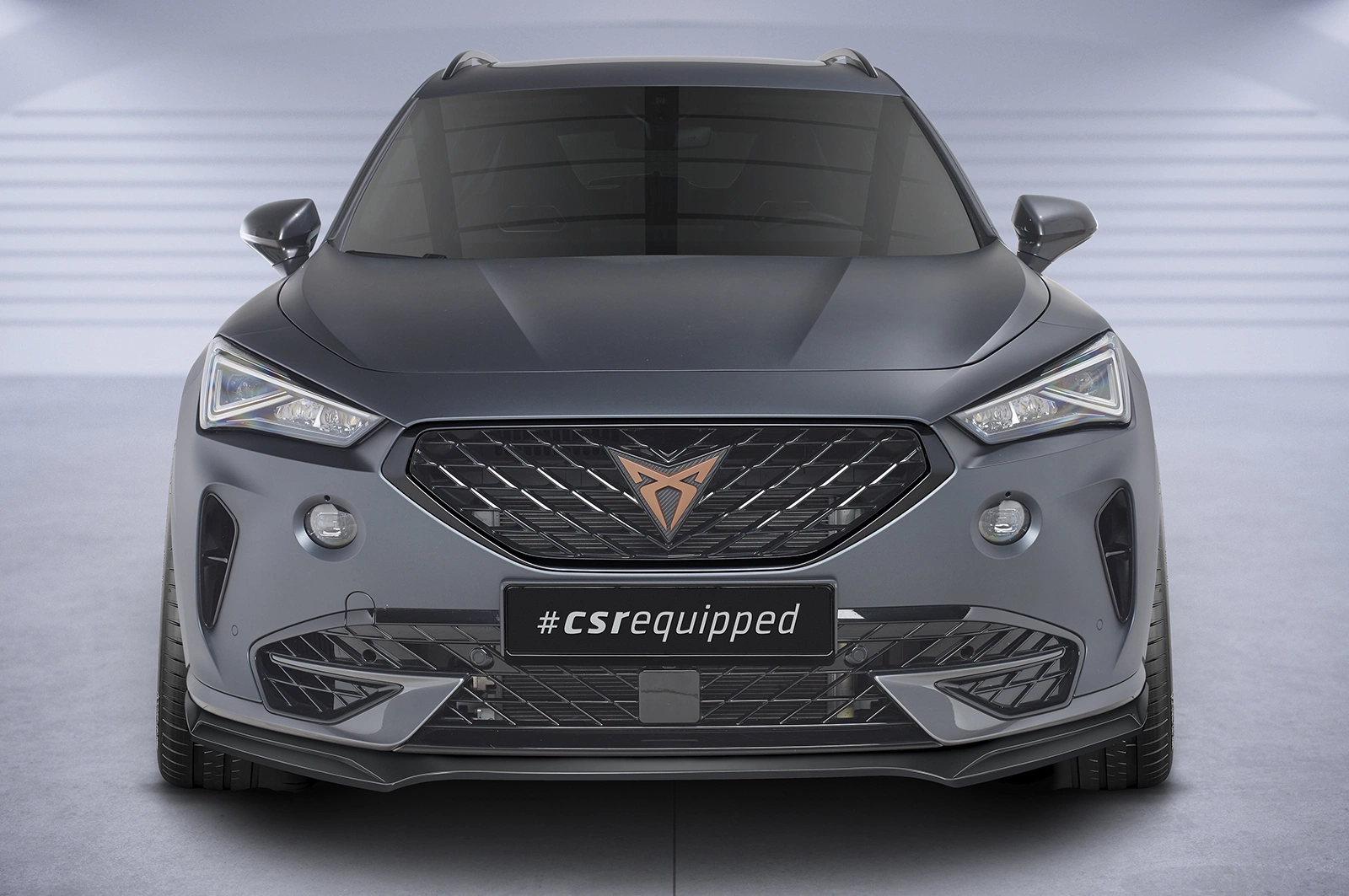Voorspoiler Cupra Formentor Glans Zwart (2020 - heden)
