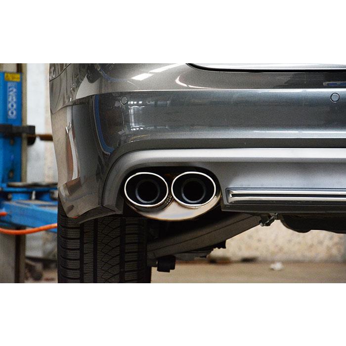 AUDI A6 C7 4G (Sedan + Avant) QUATTRO 2.8 FSI V6 (204 Hp) 2011 -> 2014 Rear exhaust Left 100x75