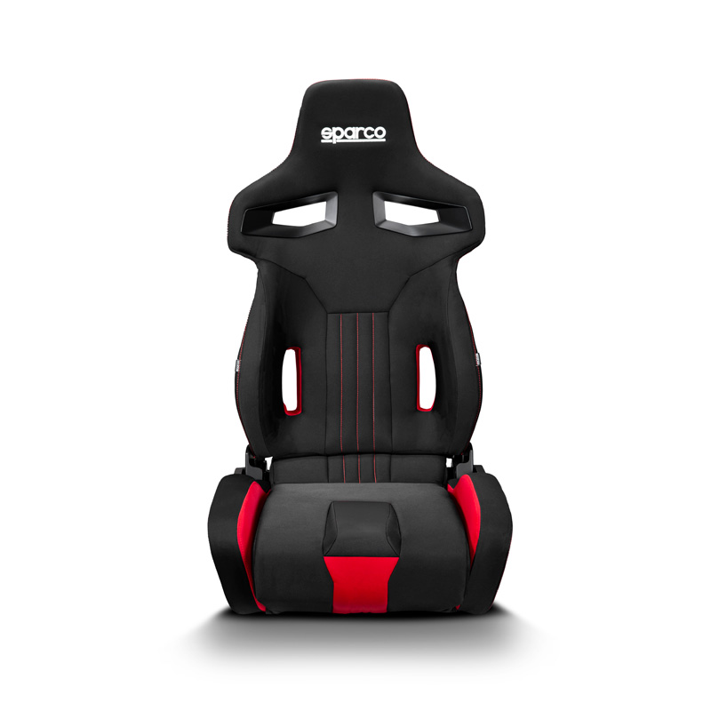 Sparco Sportstoel R333 - Zwart/Rood - Verstelbaar