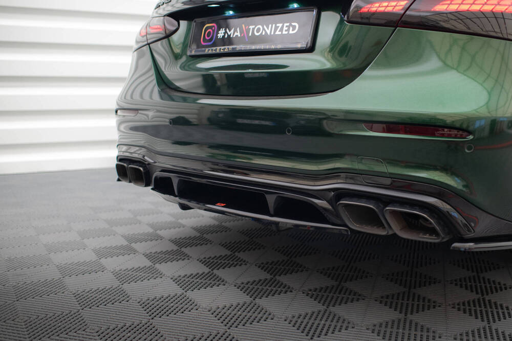 Diffuser Mercedes AMG E63 W213 FL Glans Zwart