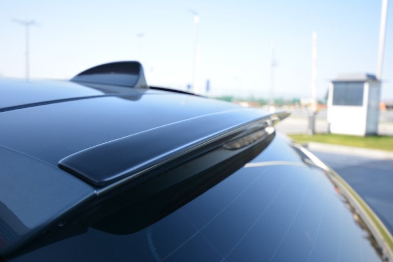 Spoilerkap Diffusers BMW 5 E61 M-PACK Glanzend Zwart Maxton