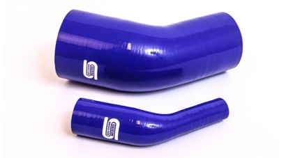 45 Graden reducer bochten 70-60 mm SiliconHoses