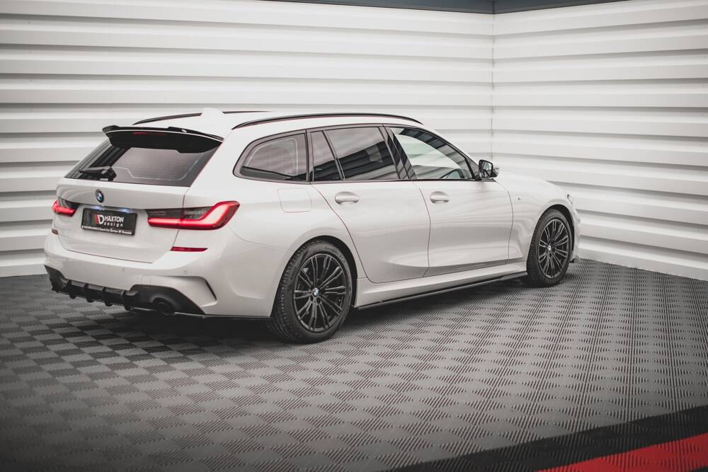 Bodykit BMW 3 M-Pack Touring G21 Maxton Glanzend zwart