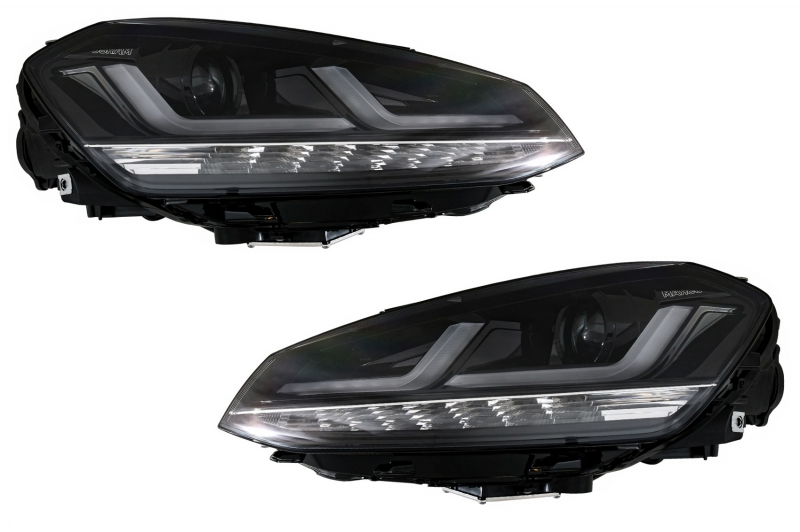 Koplampen VW Golf VII OSRAM FULL LED Black (for Xenon and Halo DRL)