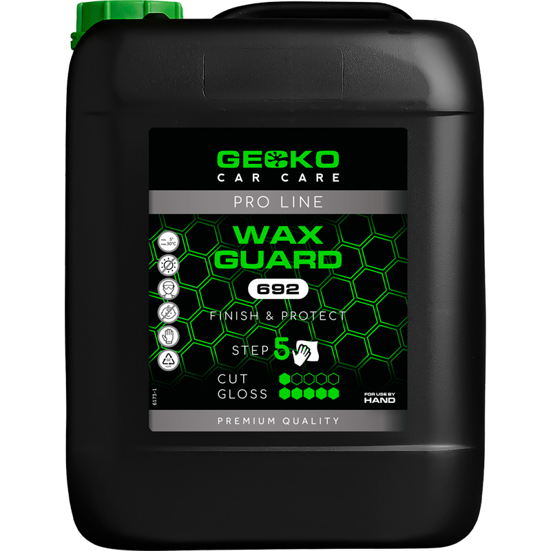 Gecko Pro Waxbescherming 692 Stap 5 – 5 liter