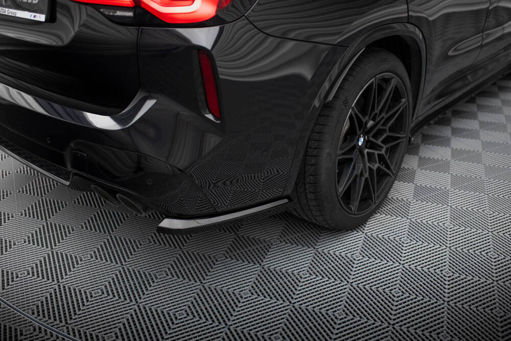 Zijdiffuser BMW X3M F97 FL Maxton Glans Zwart