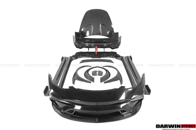Tesla Model 3 IMPII Style Deels Carbon Fiber Full Body Kit 2021+