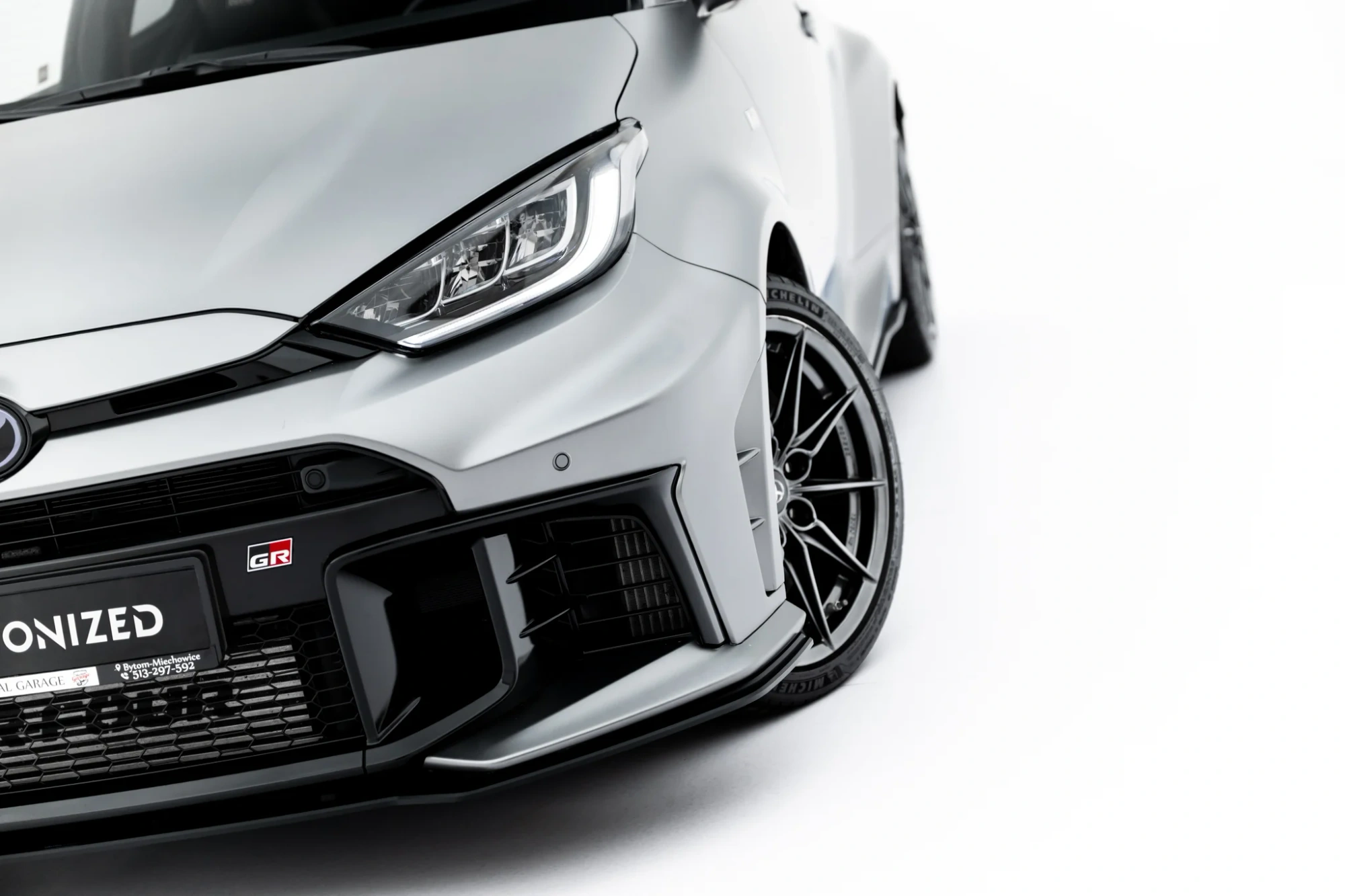 Voorspoiler Toyota GR Yaris Mk4 Facelift Maxton Street Pro