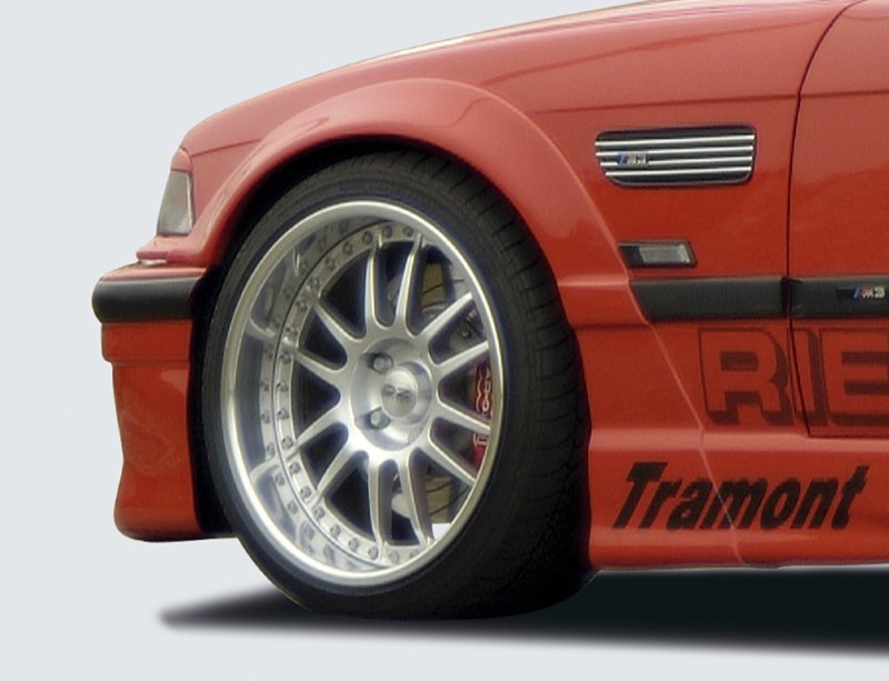 Wielkastverbreders voorkant BMW E36 Breedversie Polyester Rieger