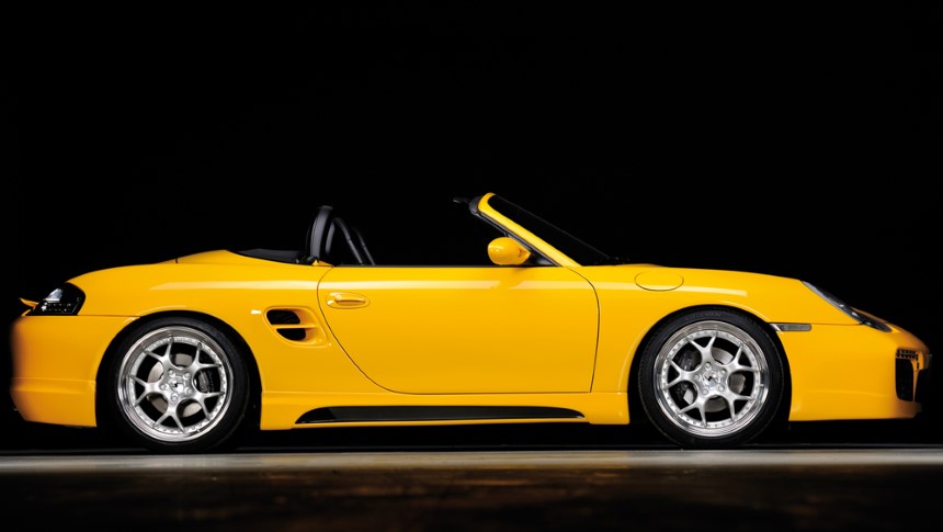Luchtinlaten Porsche Boxster Rieger