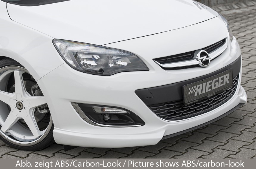 Spoilerzwaard Opel Astra J Rieger facelift