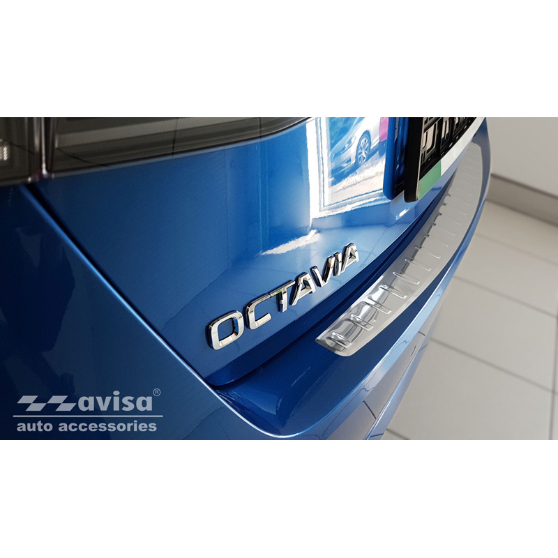 RVS Achterbumperprotector  Skoda Octavia IV Liftback 2020-2024 & FL 2024- 'Ribs'