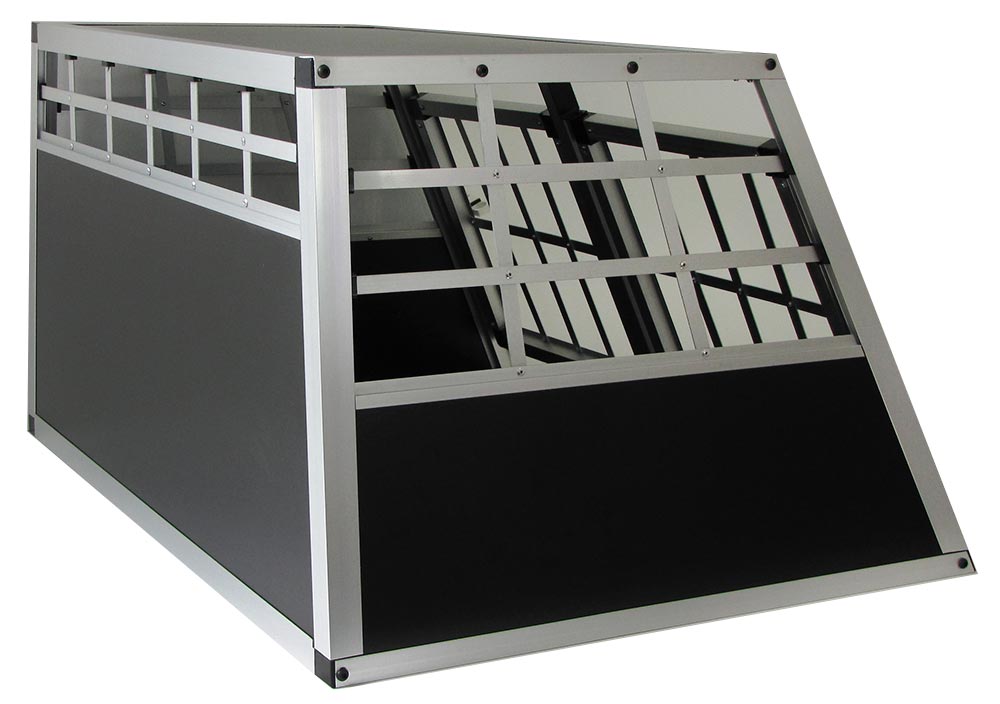 Hondenbench Transportbox Auto Bench XL 89x69x50cm 2 deurs