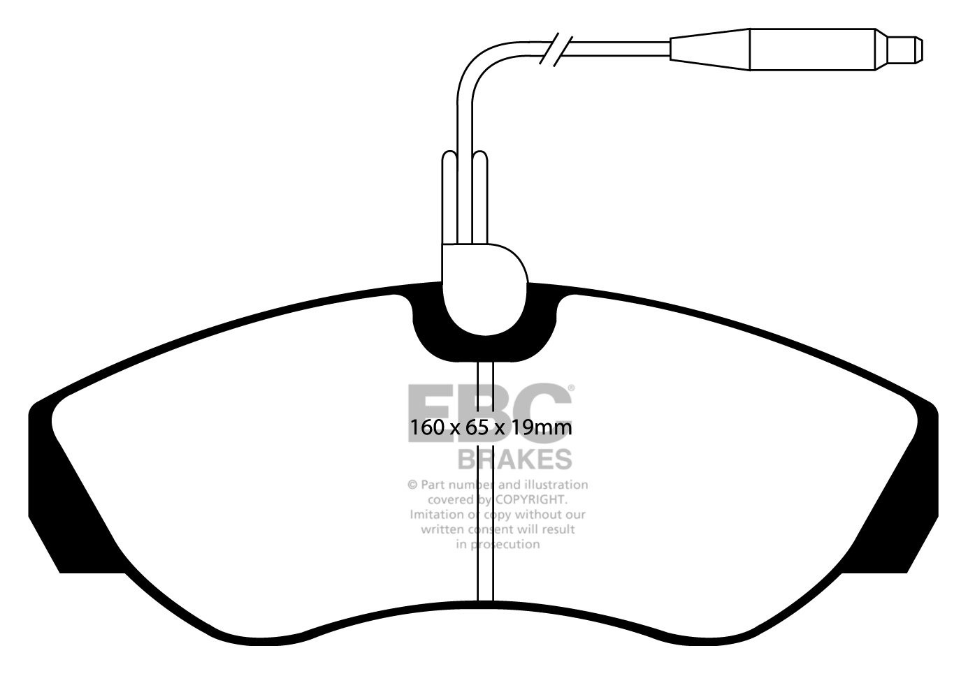 EBC Brakes CITROEN BEDRIJFSWAGEN Relay (Q18)/Jumper 2.8 TD 98-99
