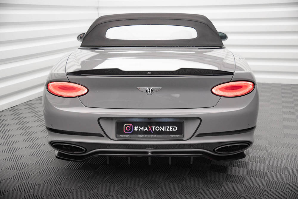 Spoiler Bentley Continental GT Mk3 Maxton Glans Zwart