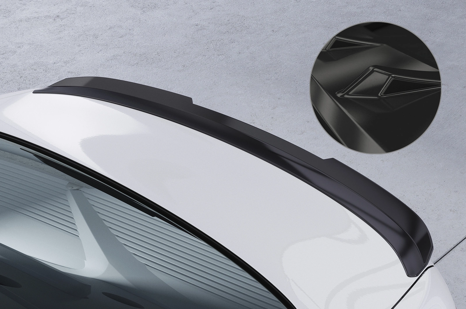 Achterspoiler BMW 5er F10 glans zwart 01/2010–01/2017 van CSR Automotive