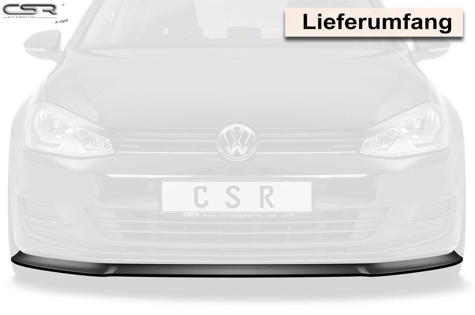 Voorspoiler VW Golf VII