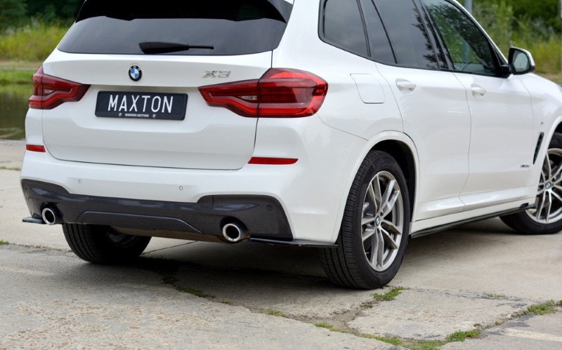 Zijdiffuser BMW X3 M Pakket G01 Maxton Glans Zwart