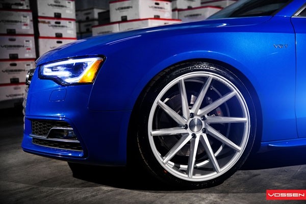 Vossen CVT 8.5x19 5x112 ET30 Metallic Gloss Silver Flat Face