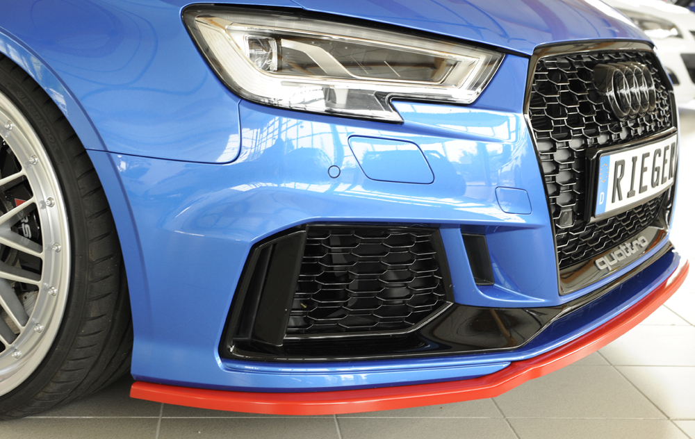 Voorspoiler Audi RS3 8V Rieger
