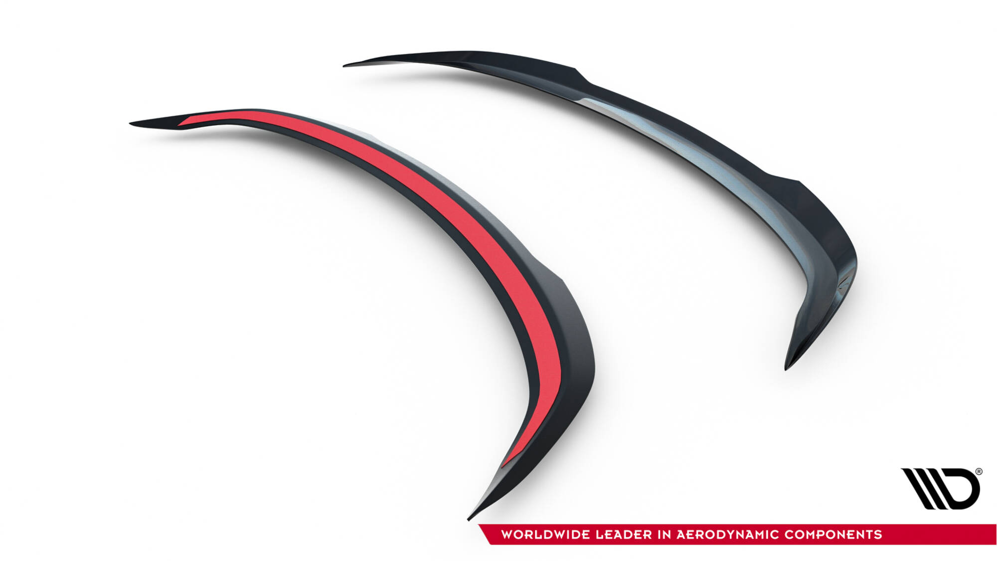 Spoiler Cap Mercedes-AMG GLC 43 X254 Maxton Glanzend zwart