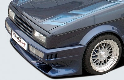 Voorbumper Breedversie l VW Golf I Polyester Rieger