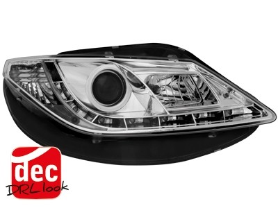 Faros Seat Ibiza 6J 08-.. LED Los ojos del Diablo Dayline cromo