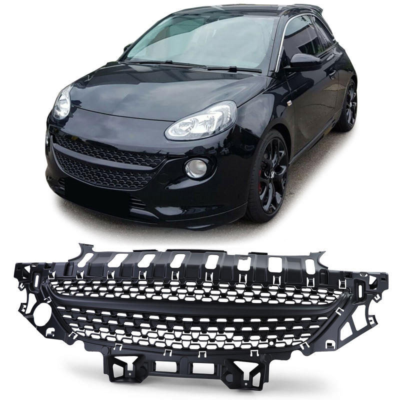 Grill Opel Adam 12-19 Zwart