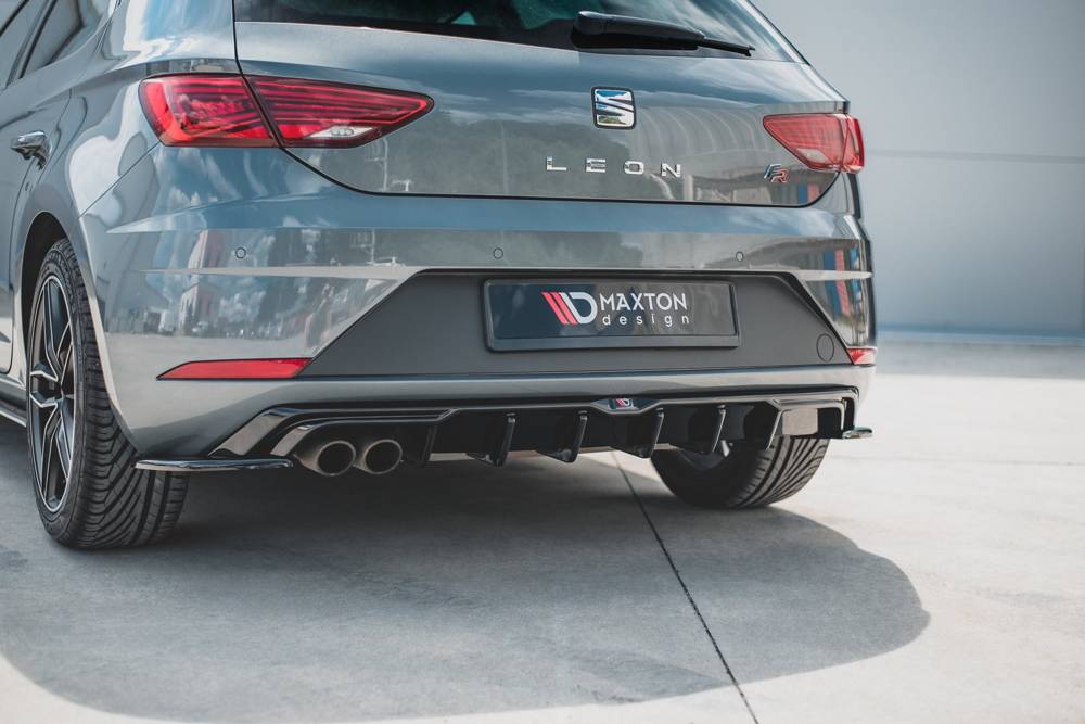 Diffuser Seat Leon Mk3 FR Facelift Glans Zwart