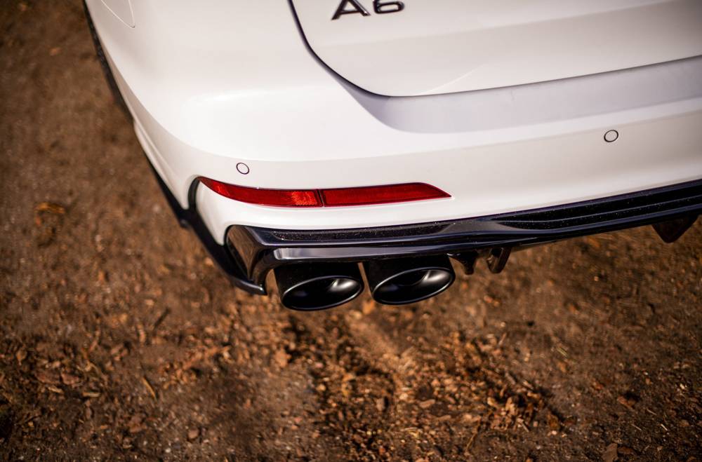 Diffuser Audi A6 C8 S-Line Maxton Glans Zwart Zwarte Sierstukken