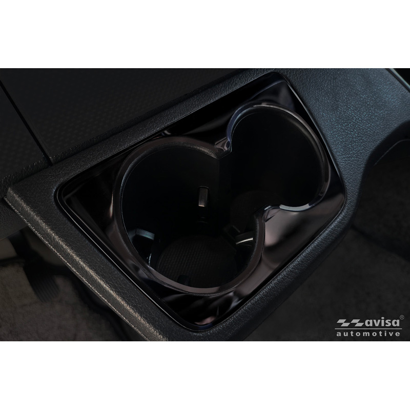 Avisa RVS bekerhouder afdekking (2 stuks)  Mercedes Sprinter III 2018- - Zwart