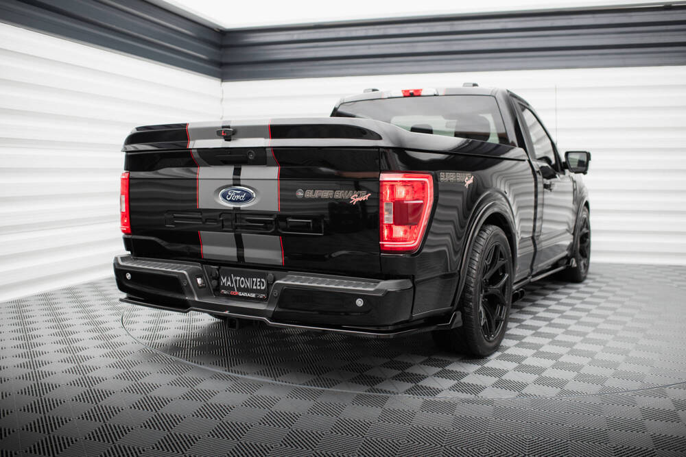 Diffuser Ford F150 Shelby Super Snake Maxton Glans Zwart