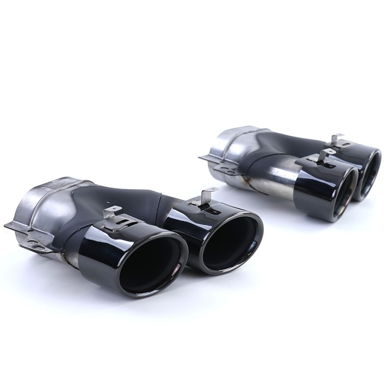Diffusor Mercedes C205 A205 Coupe / Cabrio 15-19 C43 Design Zwart