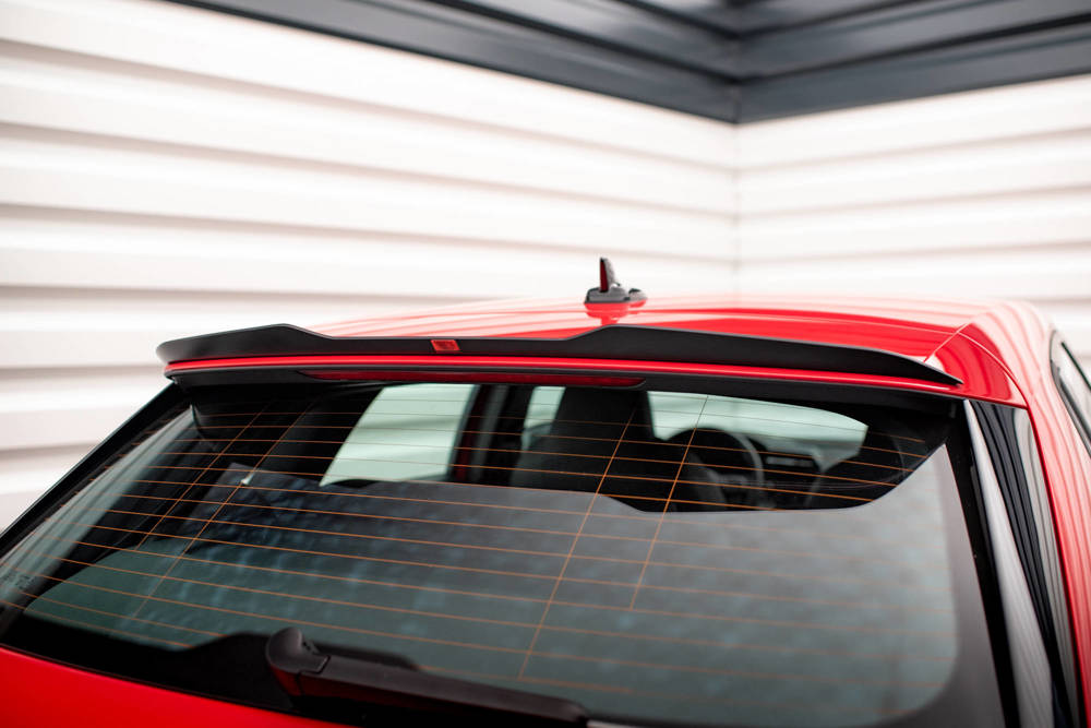 Spoiler Audi A3 8Y Sportback Maxton Glans Zwart