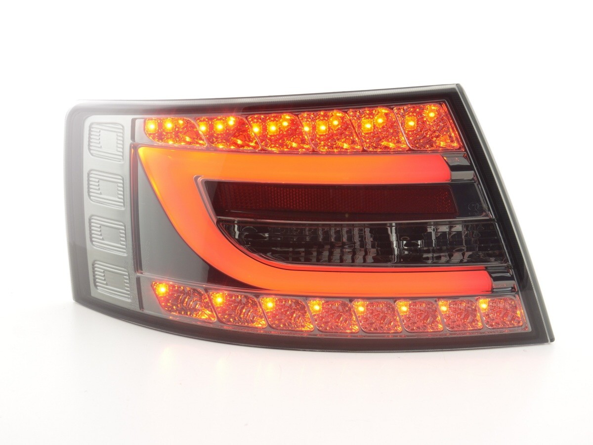Taillights Audi A6 4F Sedan Tube LED Smoke
