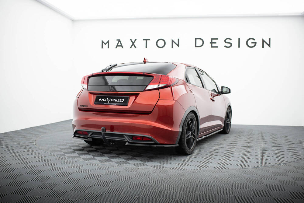Achterzij spoilers Honda Civic Hatchback Mk9